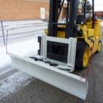 Forklift Snow Plows